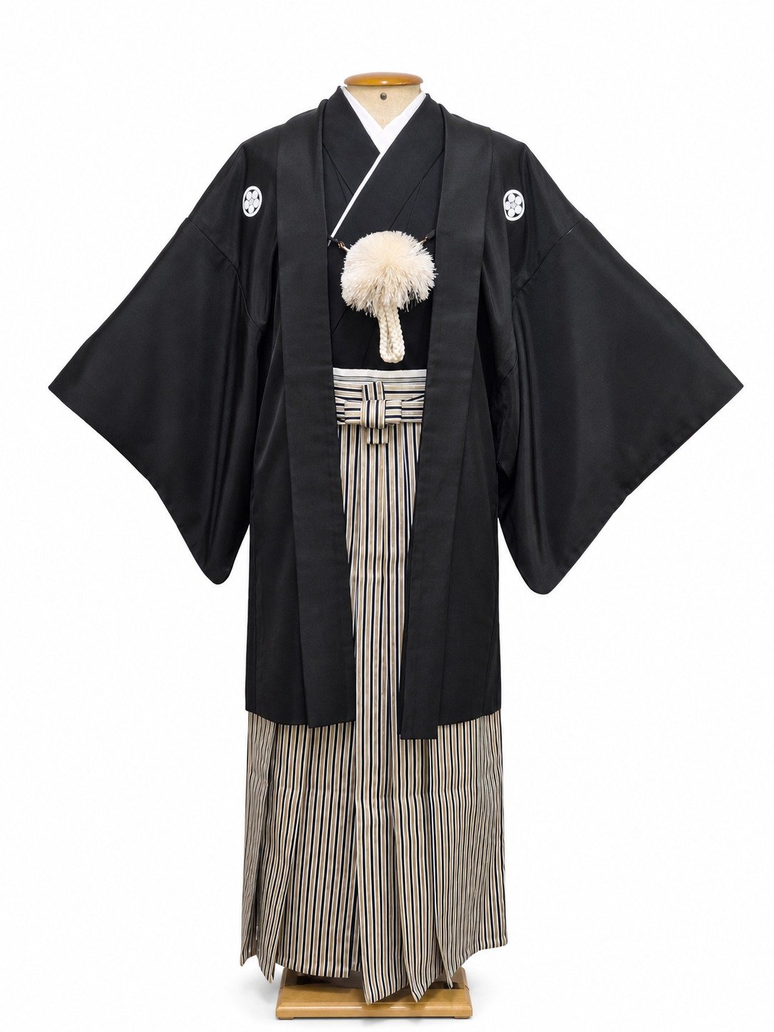 Kimono masculino formal preto para casamento